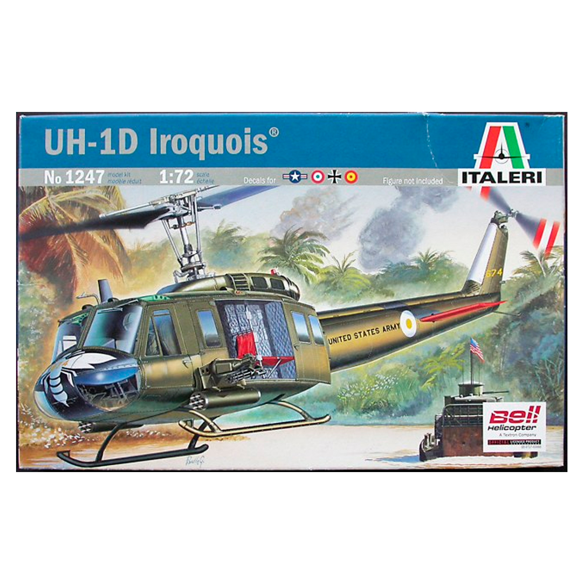 Italeri 1/72 UH-1D Iroquois