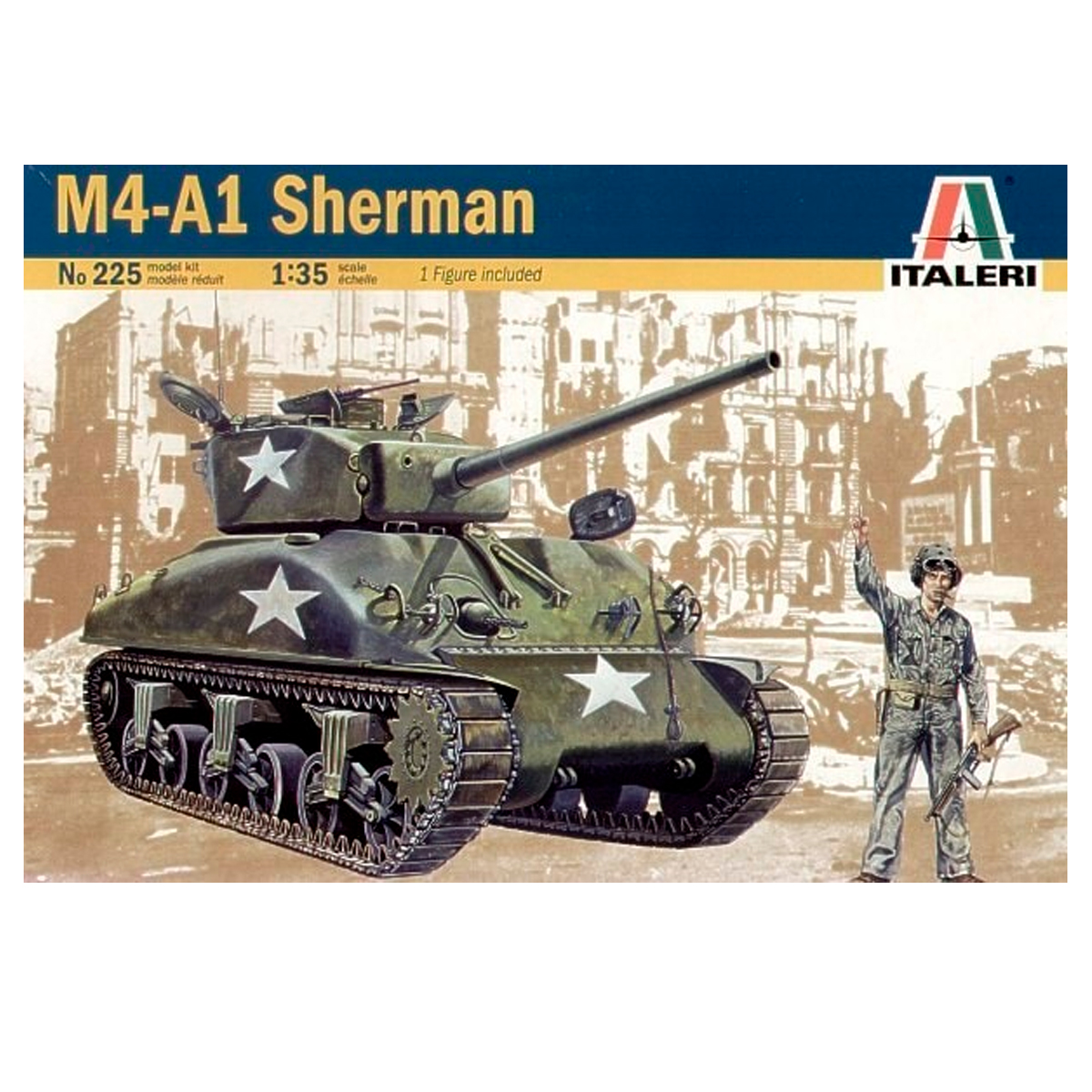 ITALERI 1/35 ITALERI 1/35 M4A1 Sherman VE Day