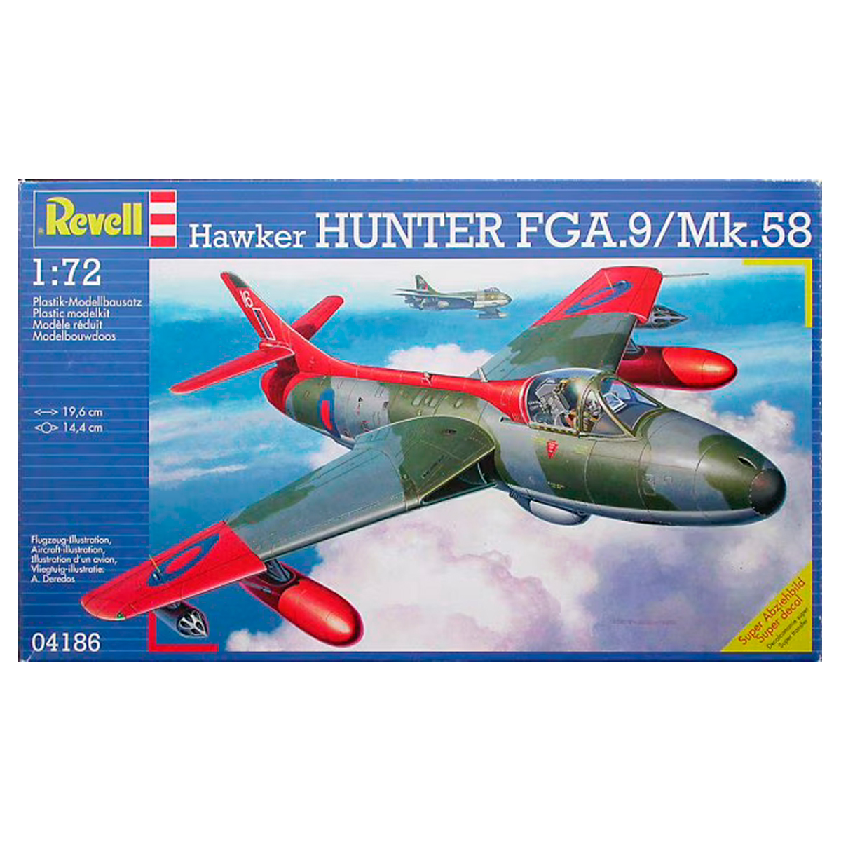 Revell 1/72 Hawker Hunter FGA.9/Mk.58