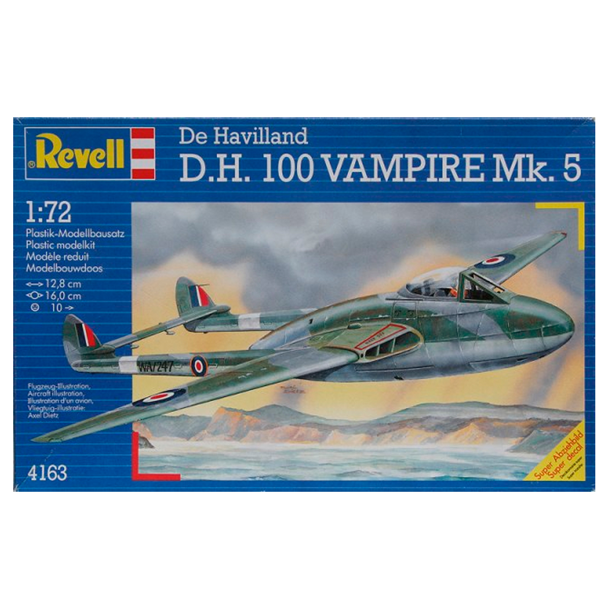 Revell 1/72 De Havilland D.H. 100 Vampire Mk. 5