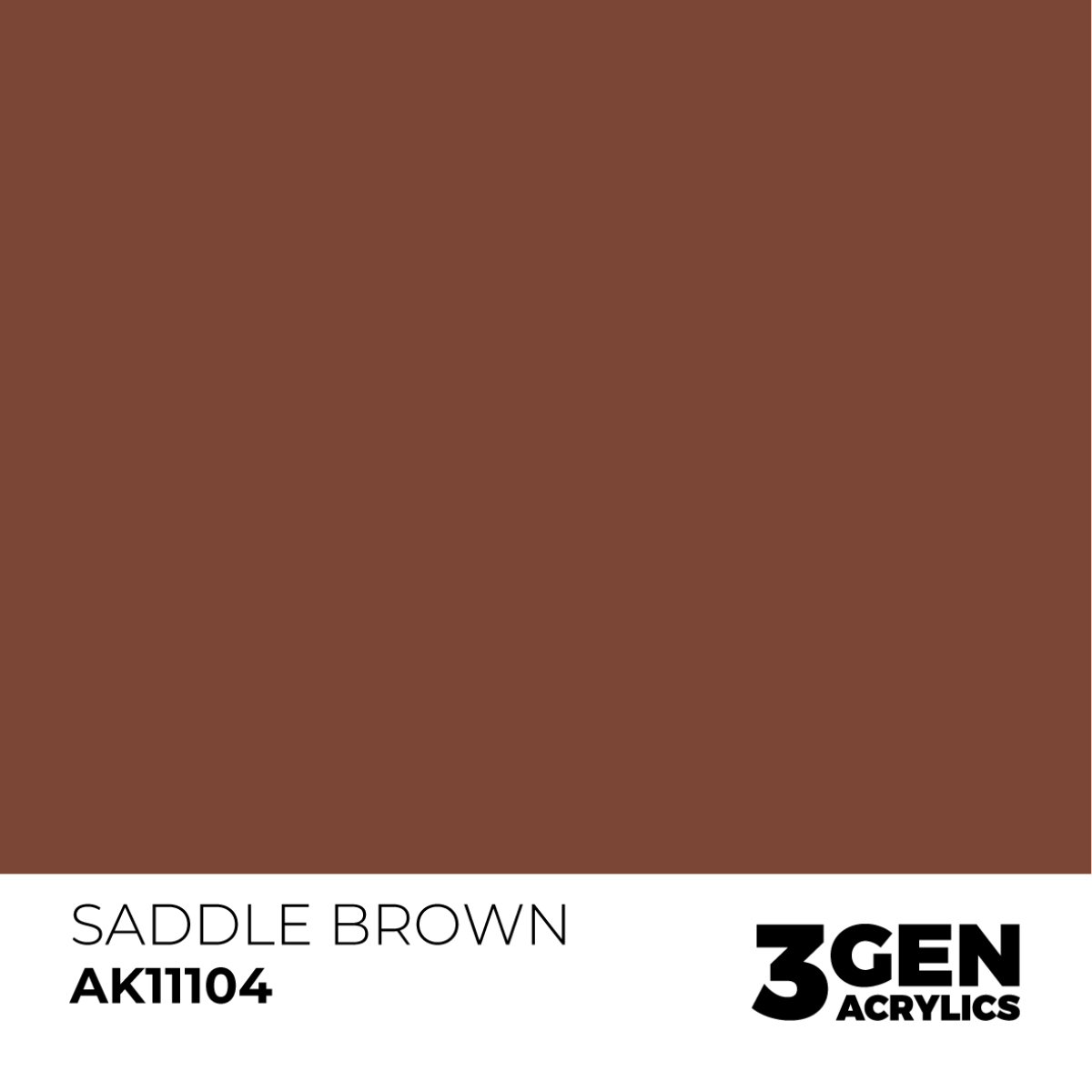 SADDLE BROWN – STANDARD