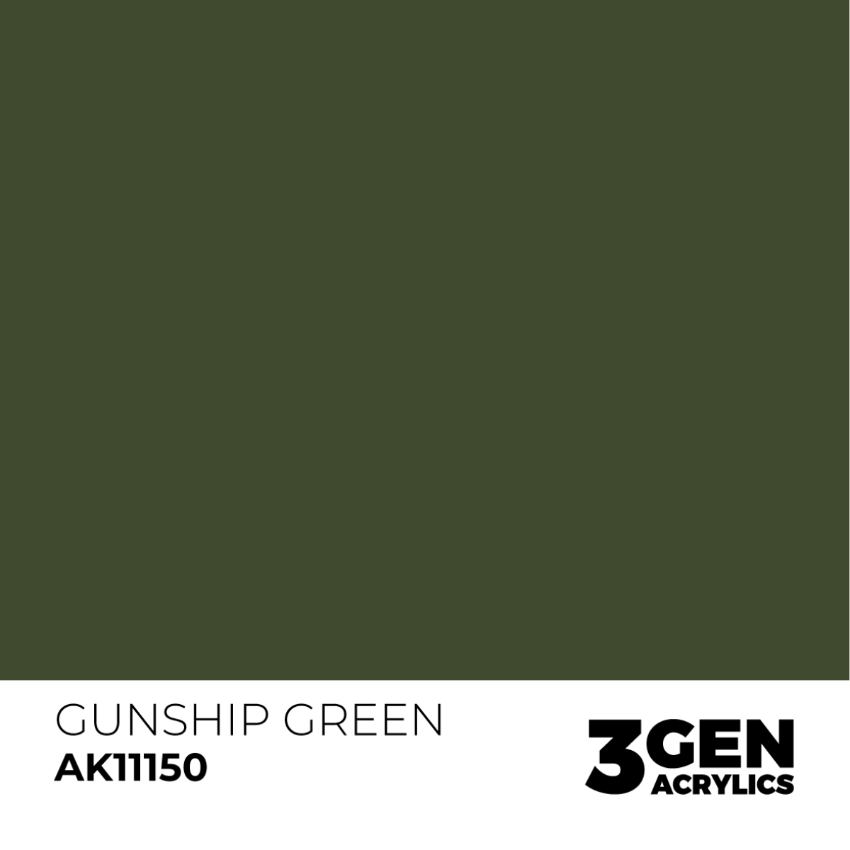 GUNSHIP GREEN – STANDARD