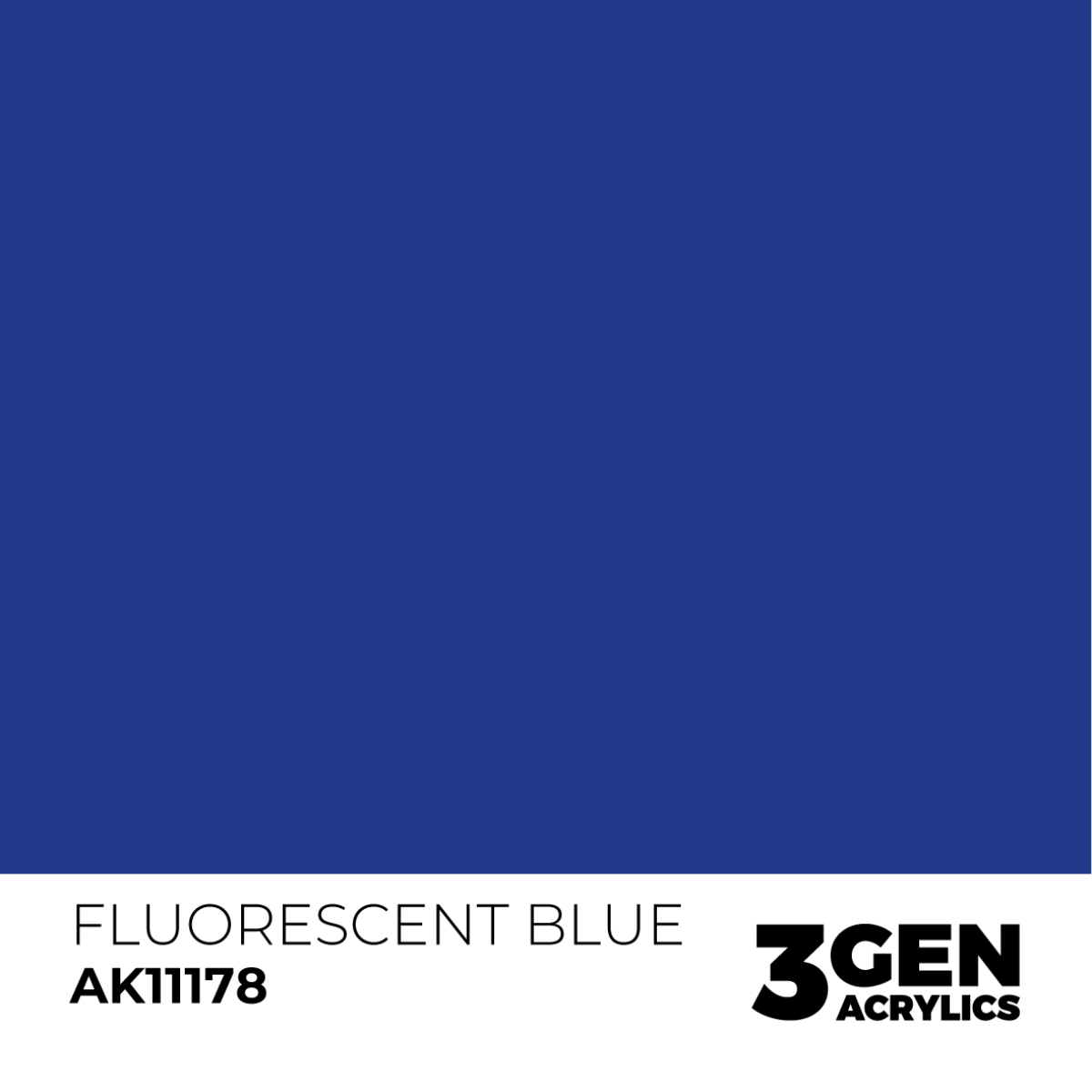 FLUORESCENT BLUE – STANDARD