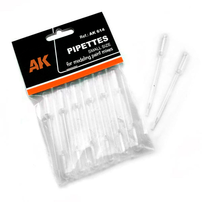 SMALL PIPETTES 12 UNITS