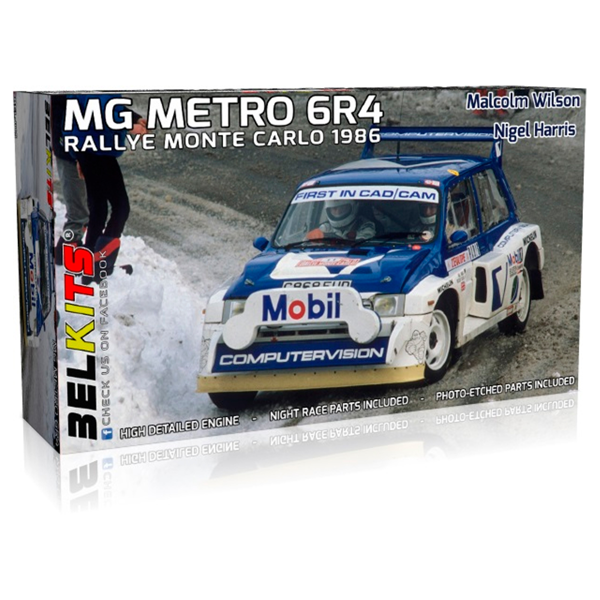 MG Metro 6R4 – Rallye Monte Carlo 1986 1/24