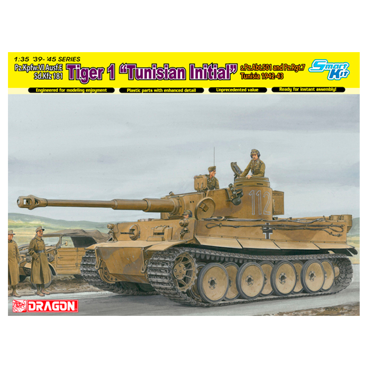 1/35 Tiger I initial s.Pz.Abt.501 Tunisia 1942/43