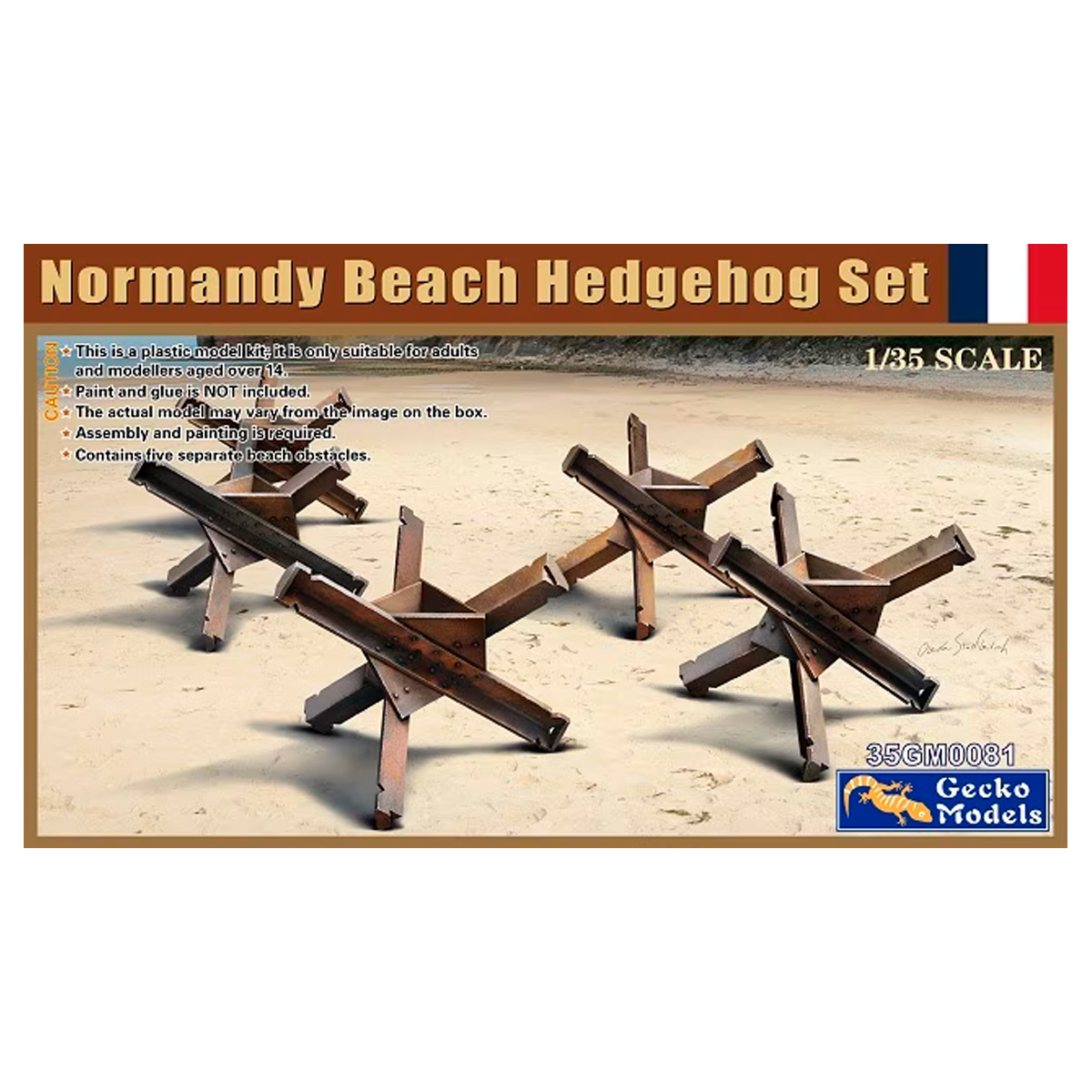 1/35 Normandy Beach Hedgehog Set