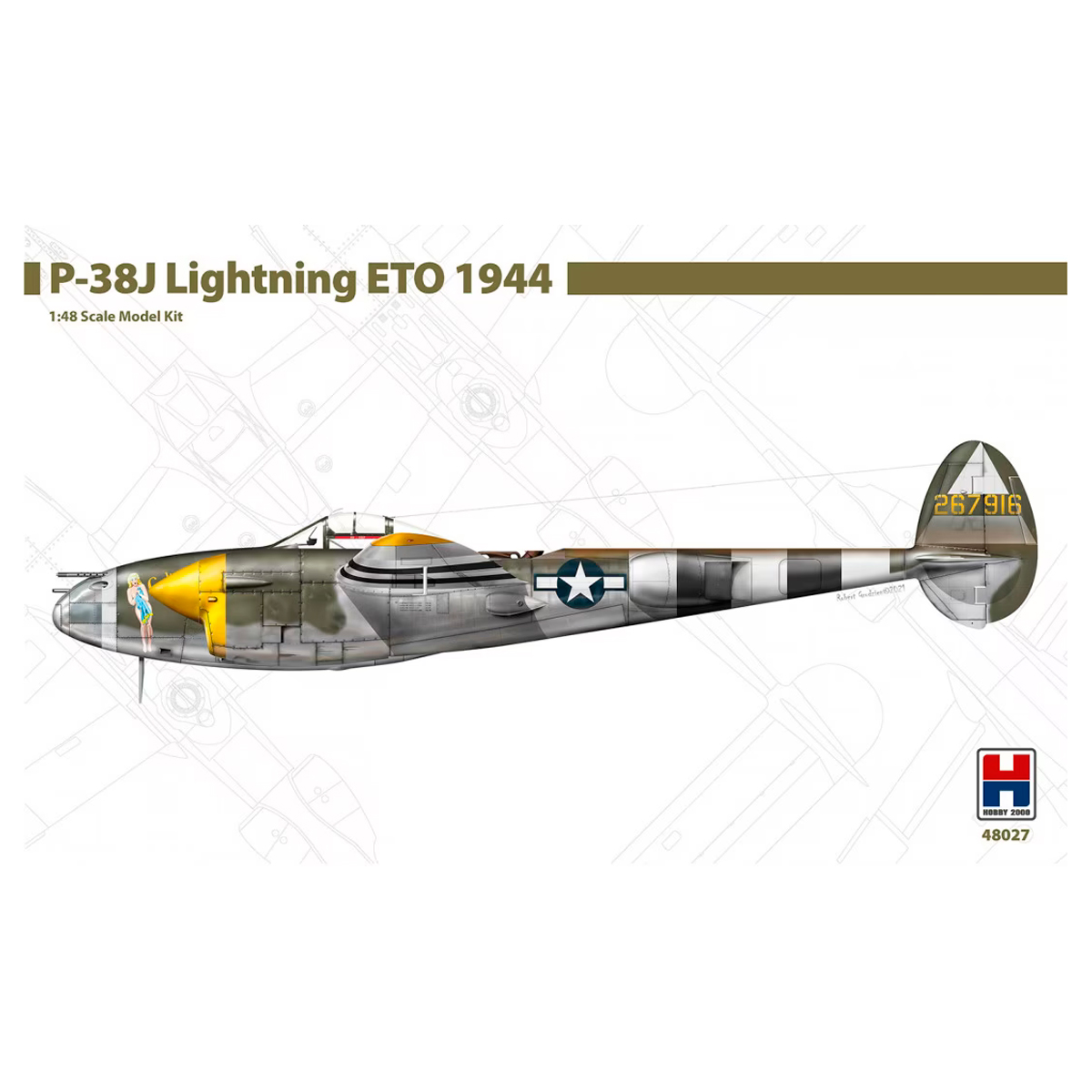 P-38J Lightning ETO 1944 1/48