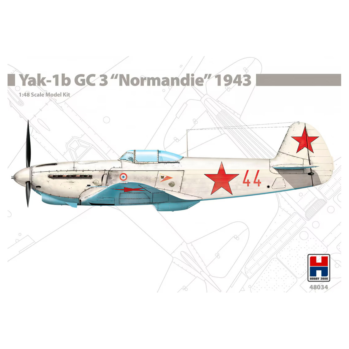 Yak-1b GC 3 «Normandie» 1943 1/48