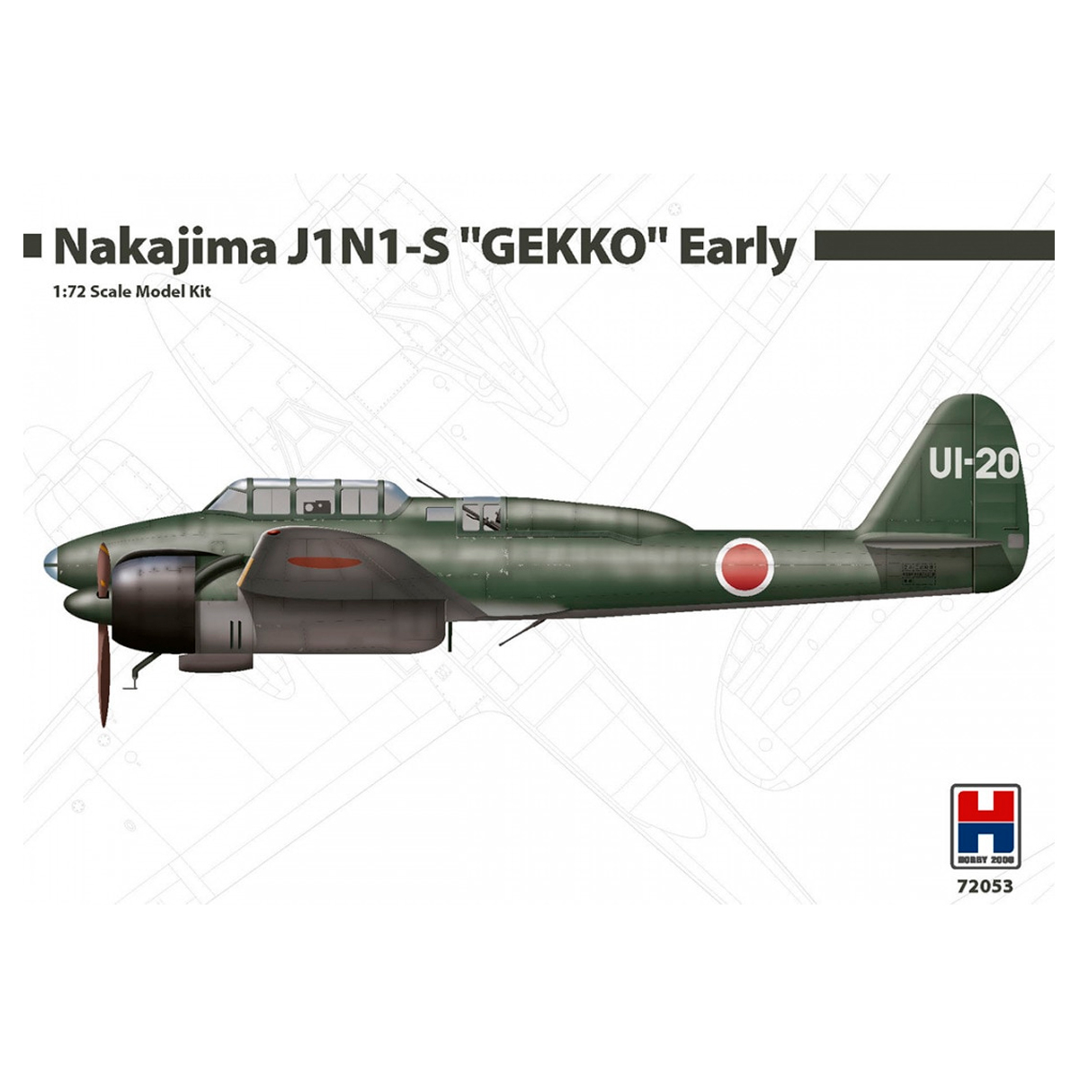 Nakajima J1N1-S «GEKKO» Early 1/72