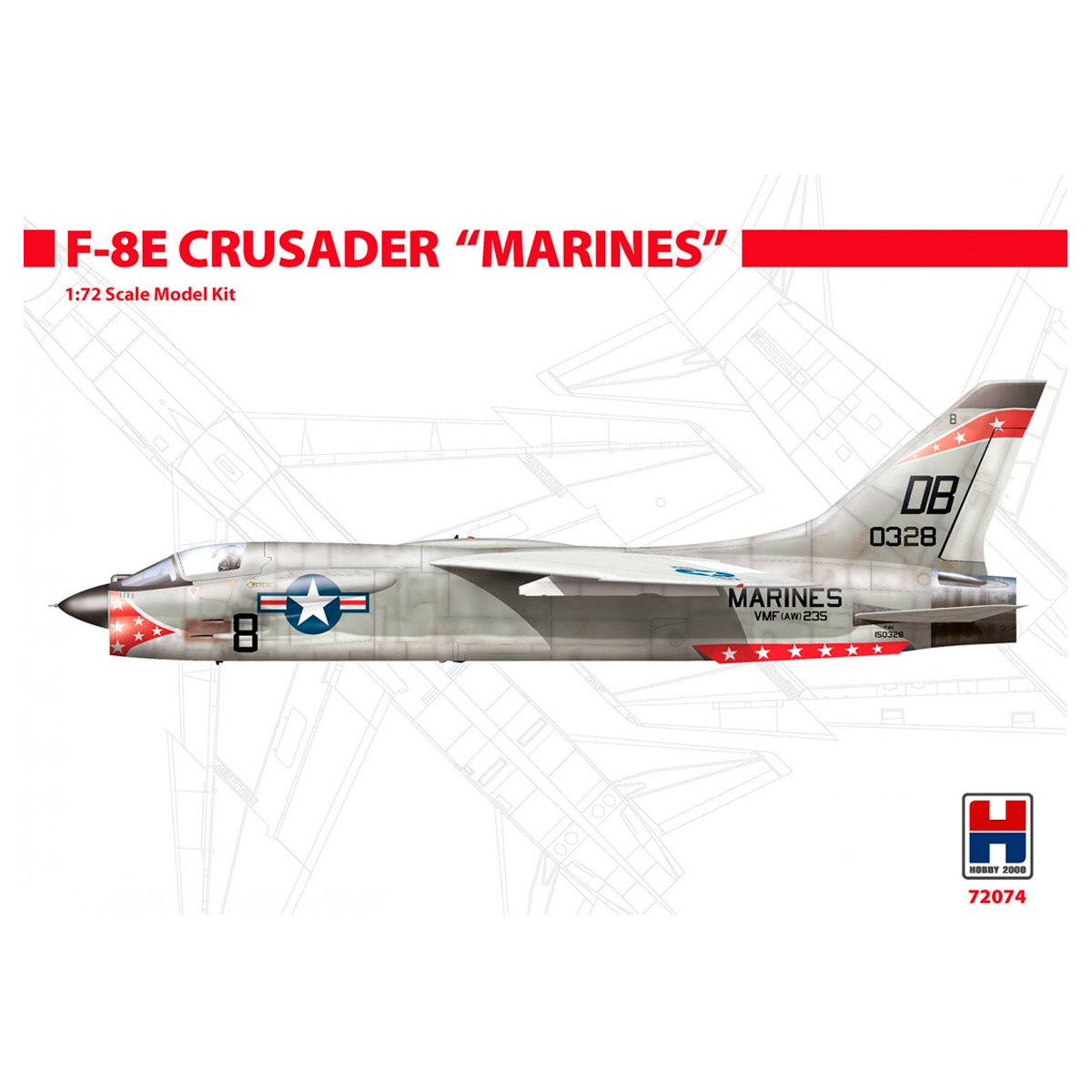 F-8E Crusader «Marines» 1/72