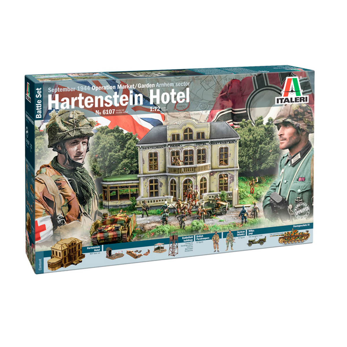 1/72 Market Garden Hartenstein Hotel Battle Set