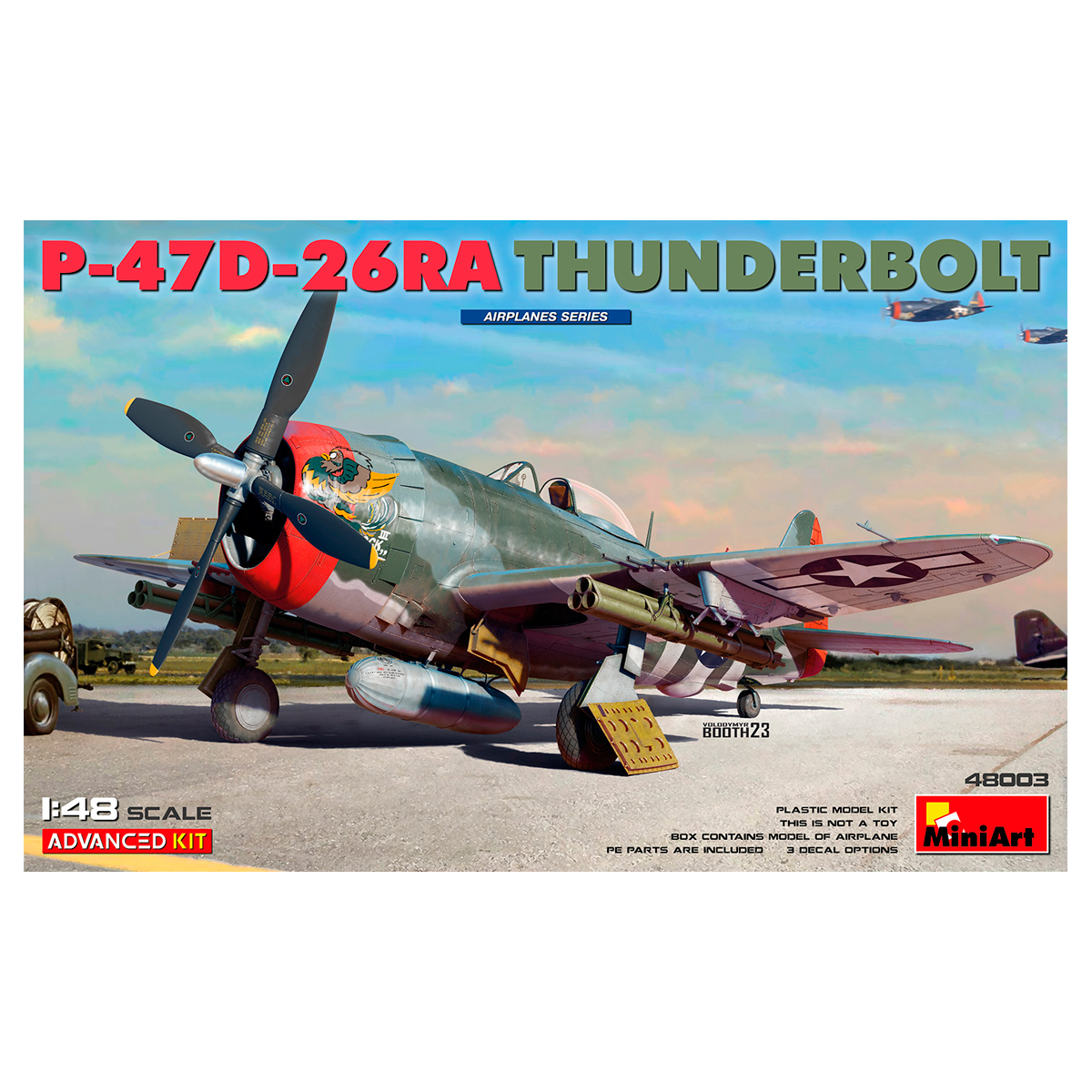 1/48 P-47D-26RA Thunderbolt. Advanced Kit