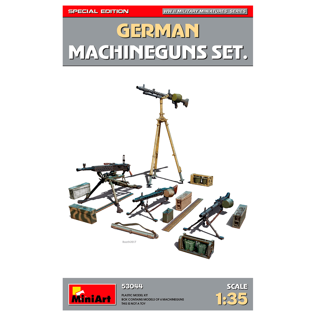 1/35 German Machineguns Set. Special Edition