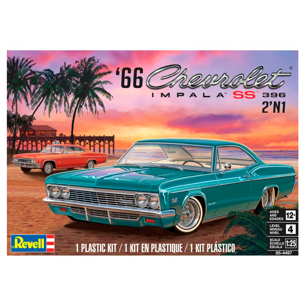 1/25 ’66 Chevrolet Impala SS 396 2’n1