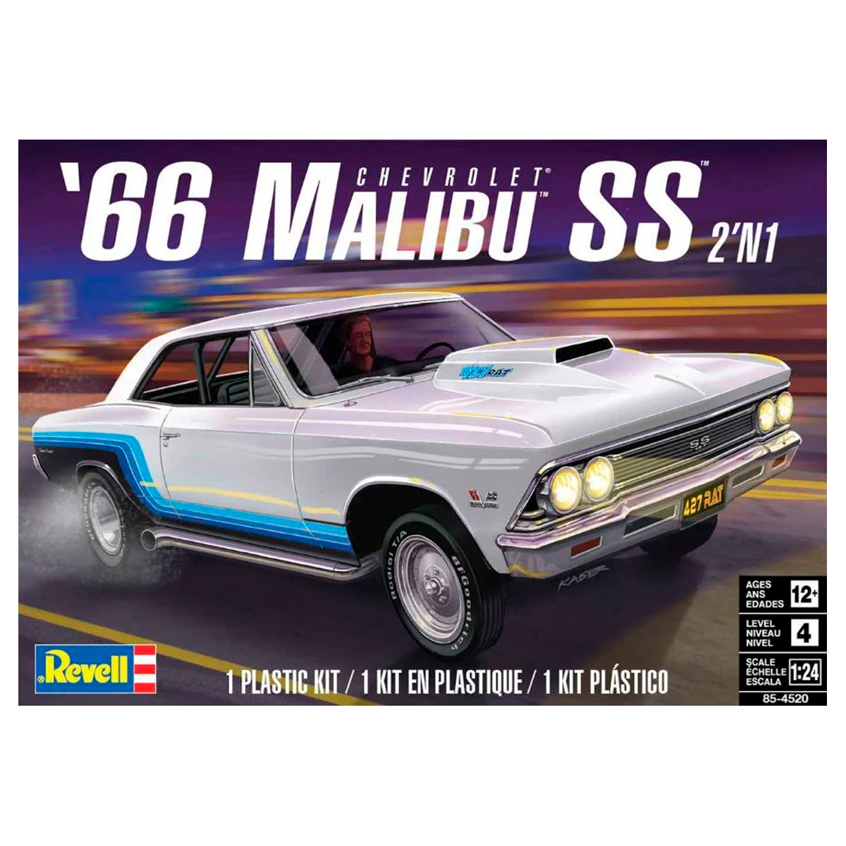 1/24 ’66 Chevrolet Malibu SS 2’n1