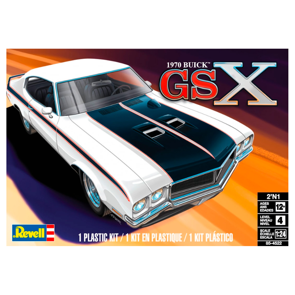 1/24 70 Buick GSX 2’n1