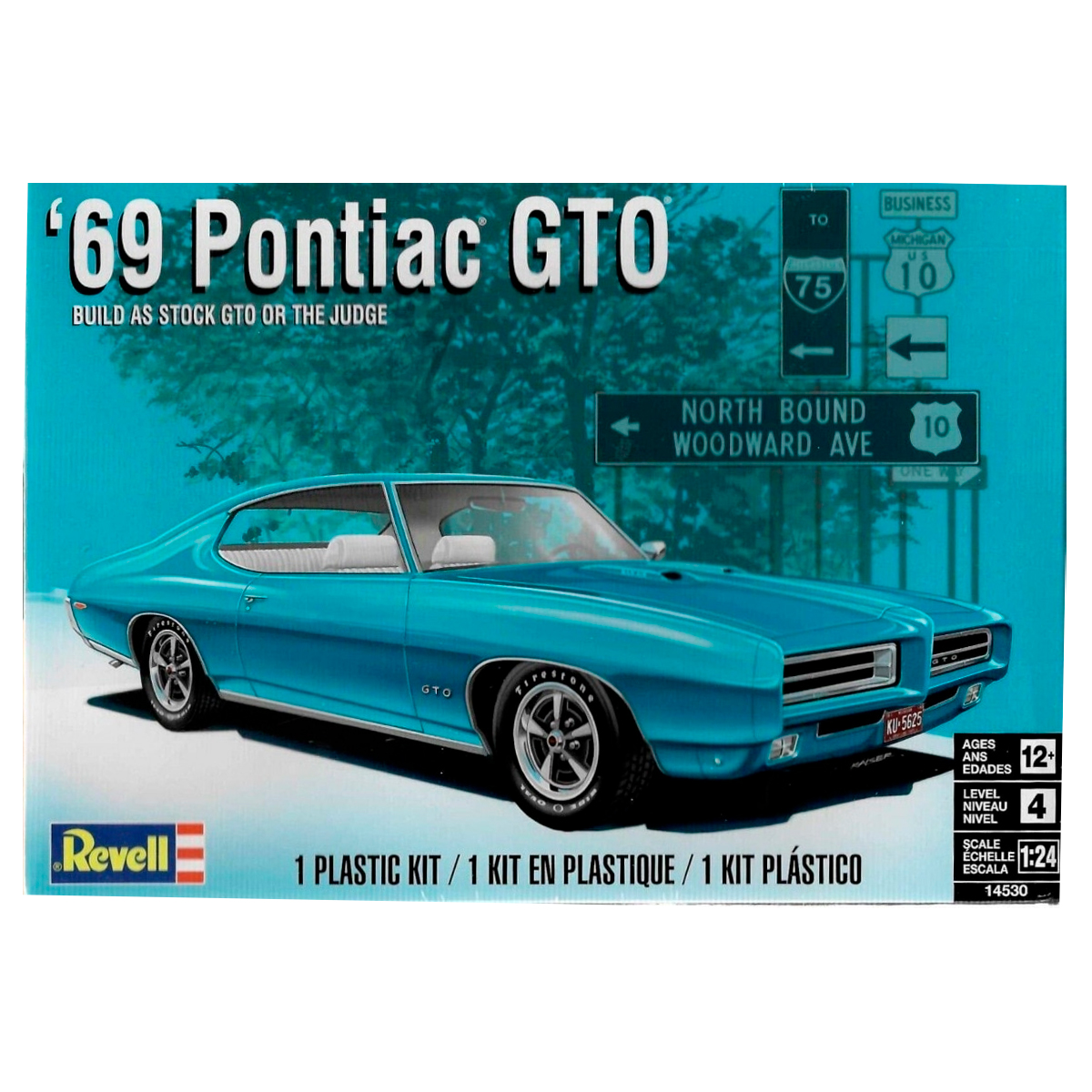 1/24 ’69 Pontiac GTO The Judge 2’n1