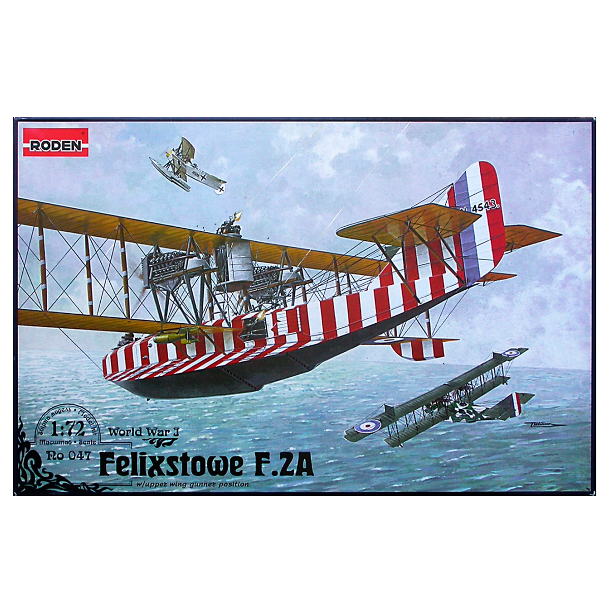 1/72 Felixstowe F.2A w/ Upper Wing Gunner Position