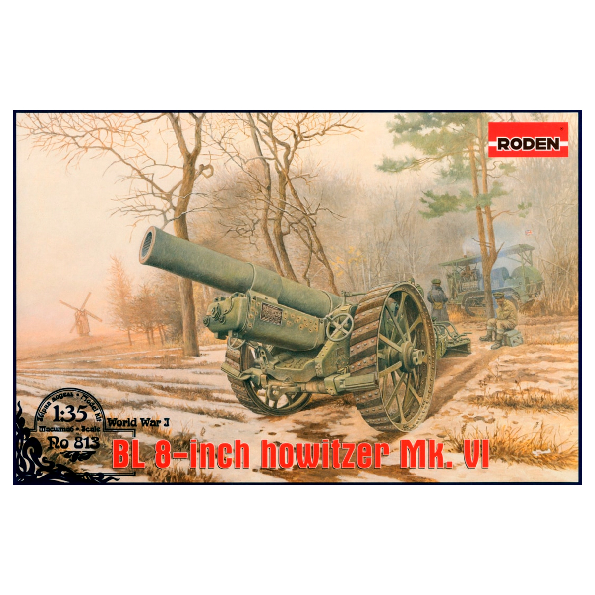 1/35 BL 8-inch howitzer Mk. VI