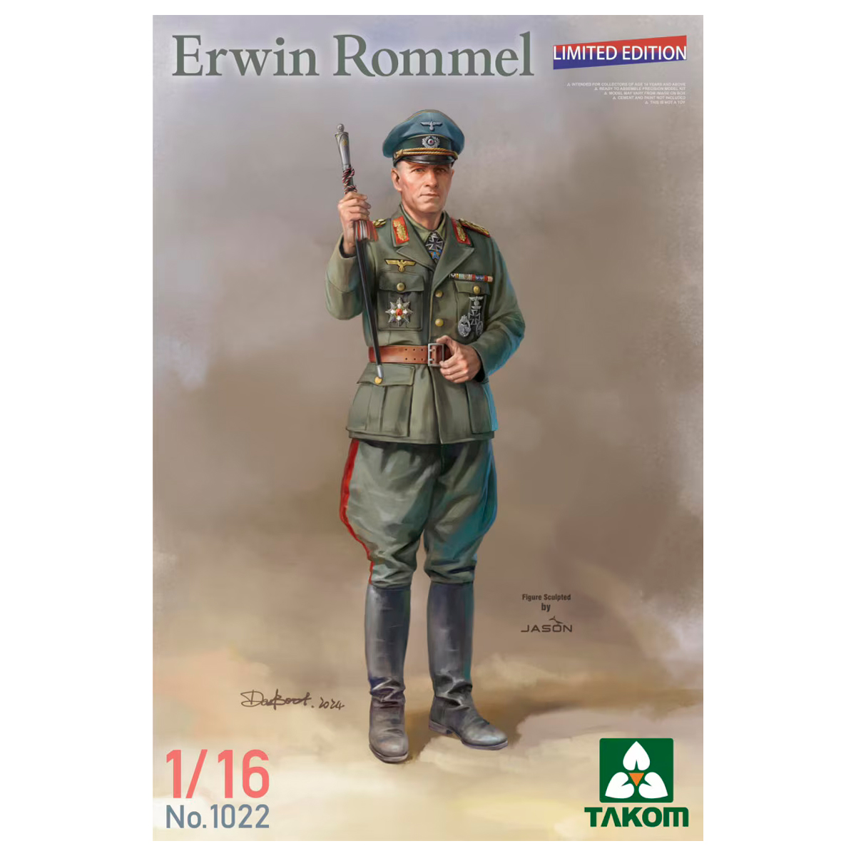 1/16 Erwin Rommel Limited Edition