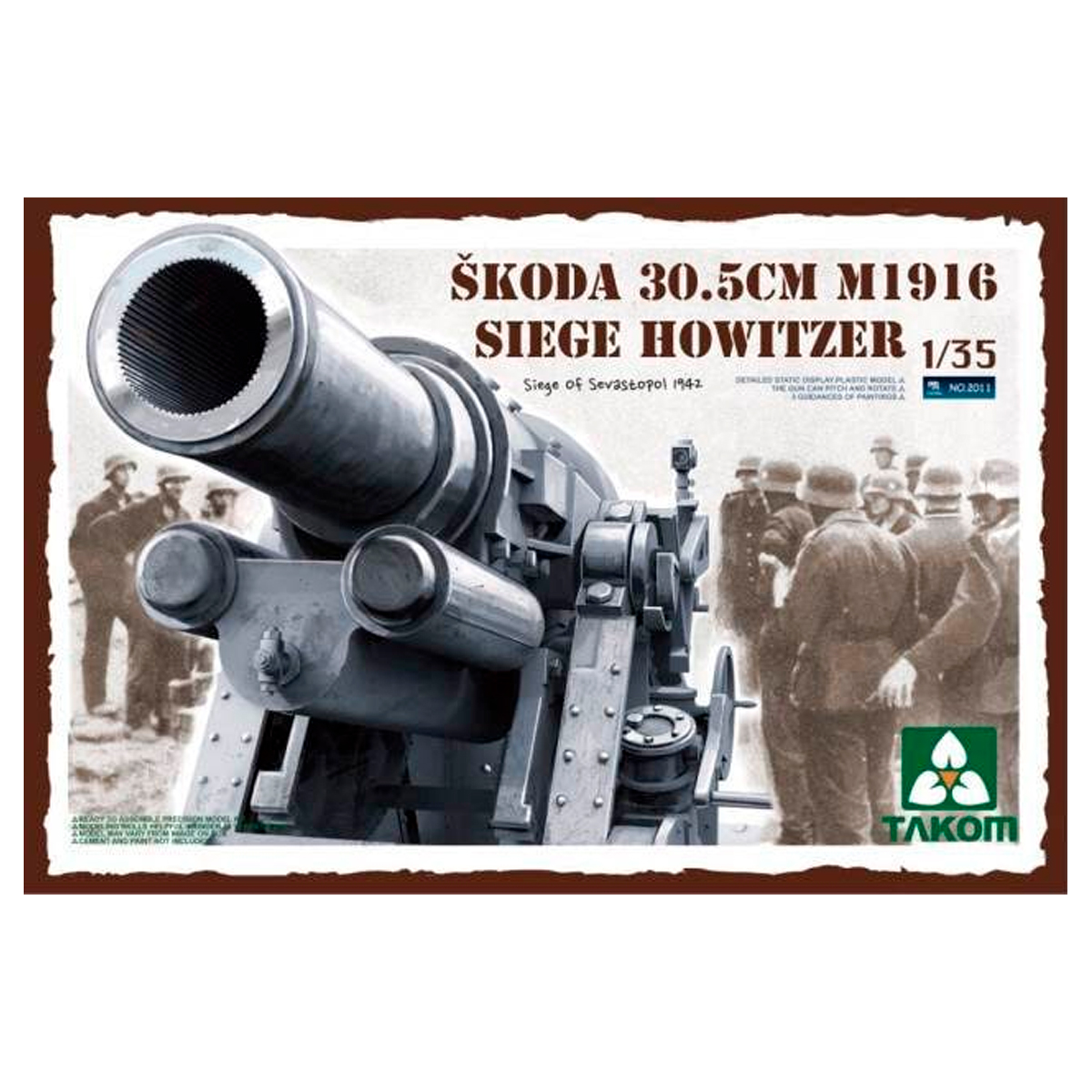 1/35 Skoda 30,5cm M.16 Siege Howitzer