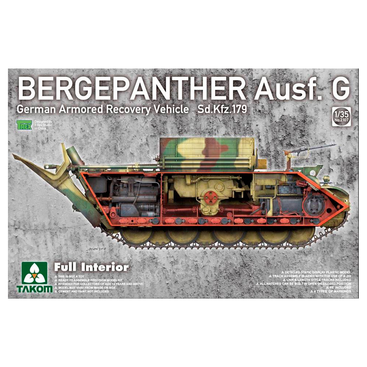 1/35 Bergepanther Ausf. G – Full Interior