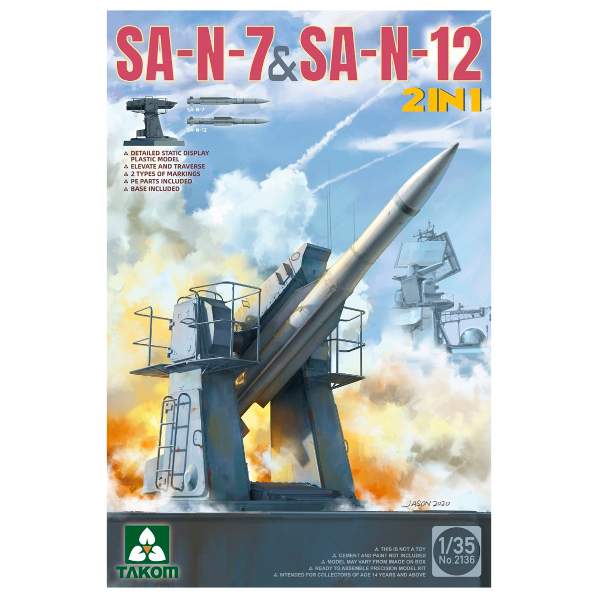 1/35 SA-N-7 & SA-N-12 (2 in 1)