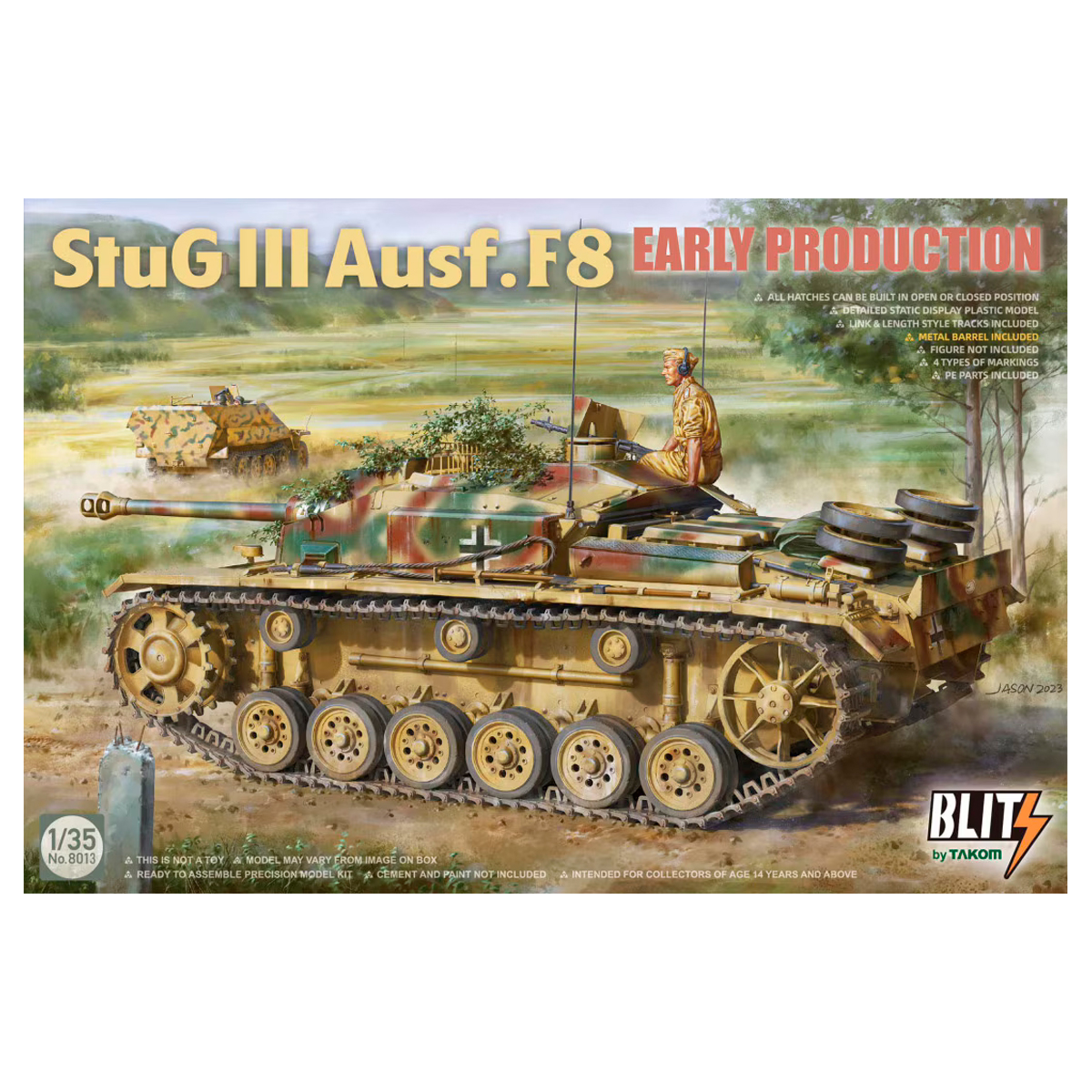 1/35 Stug III Ausf.F8 Early Production (Blitz)