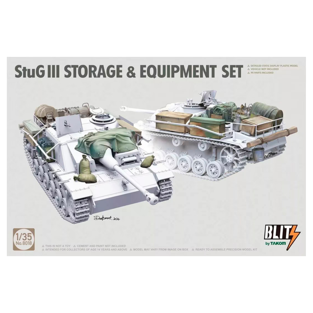 1/35 StuG III Storage & Equipment Set