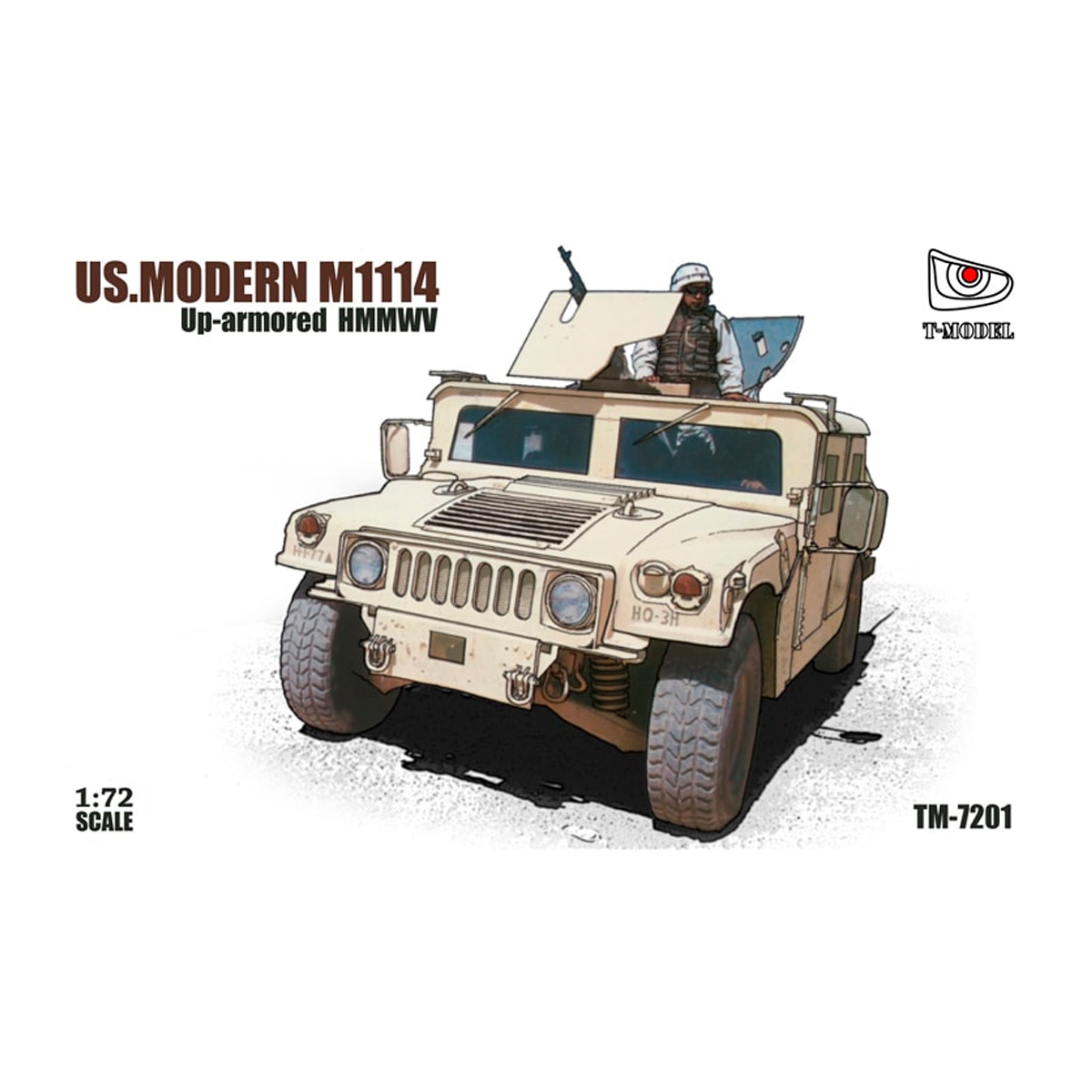 1/72 US. Modern M1114 Up-armored HMMWV