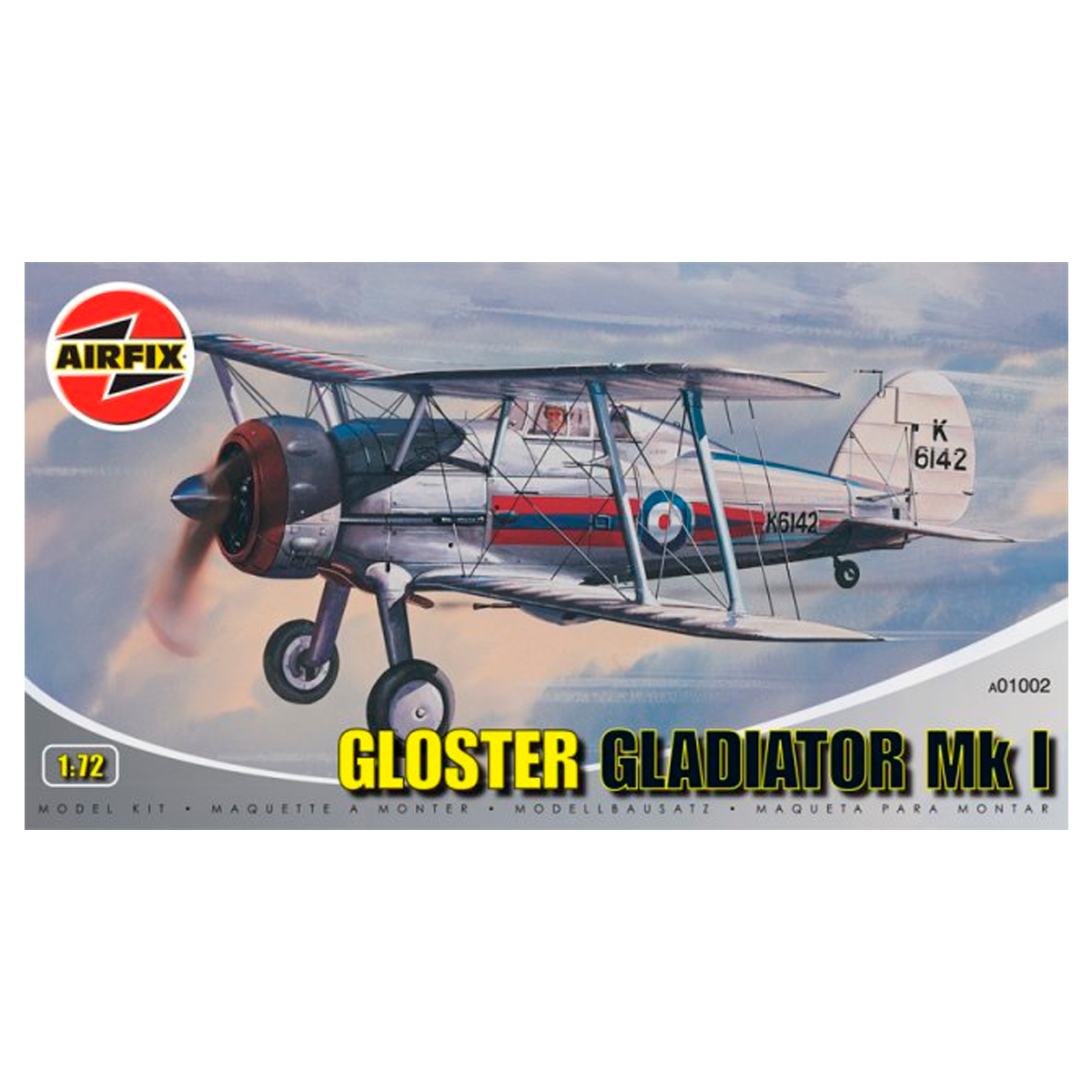 AIRFIX 1/72 Gloster Gladiator Mk I