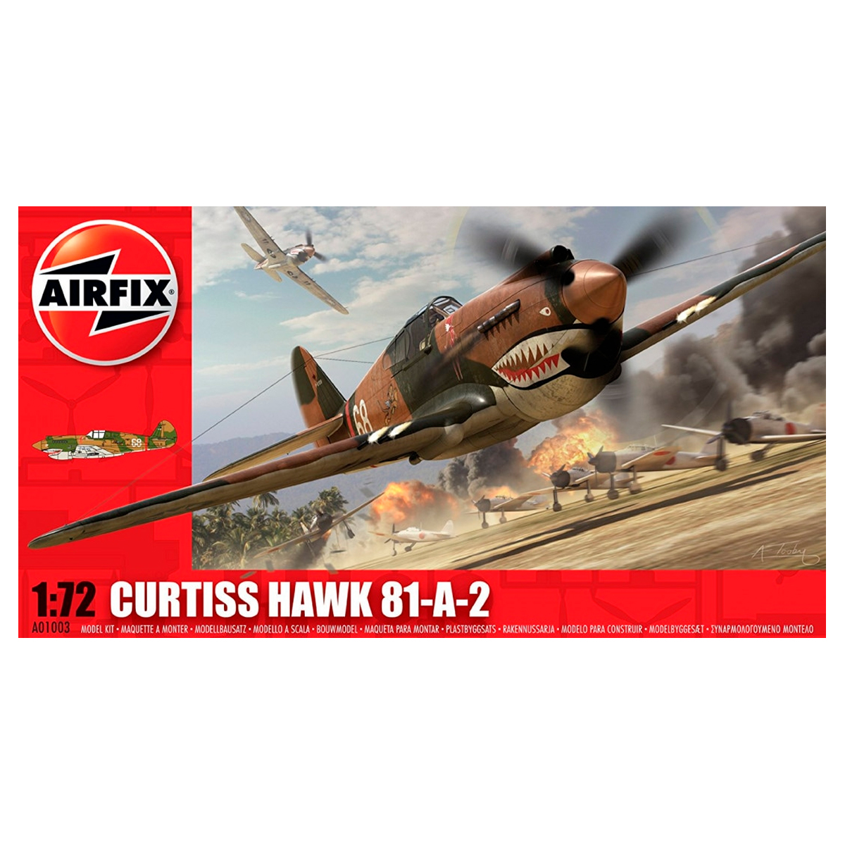 AIRFIX 1/72 Curtiss Hawk 81-A-2