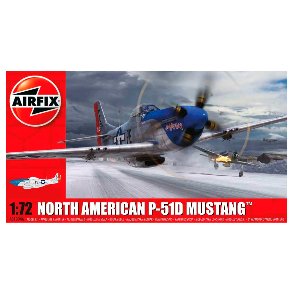 AIRFIX 1/72 North American P-51D Mustang