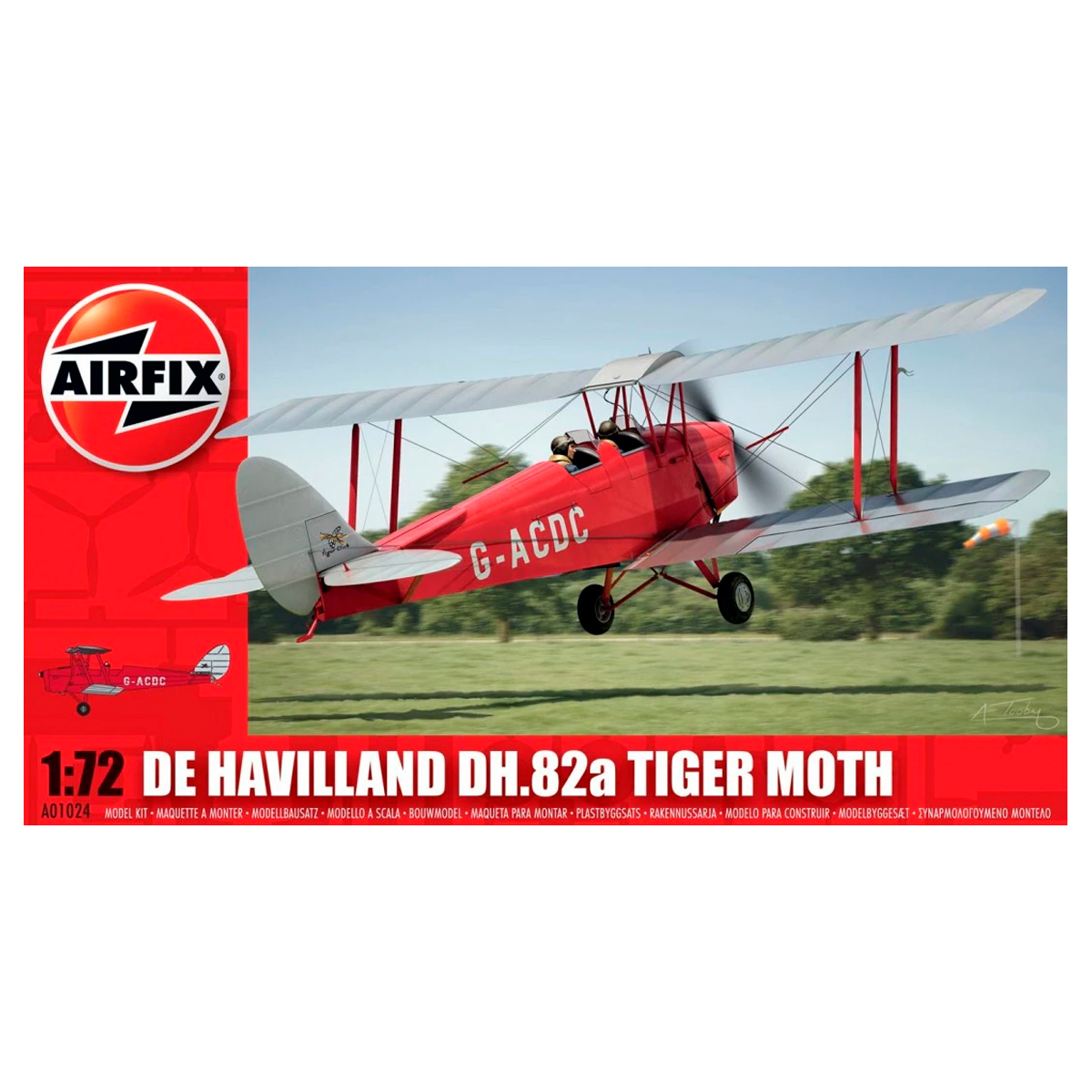 AIRFIX 1/72 De Havilland DH.82a Tiger Moth