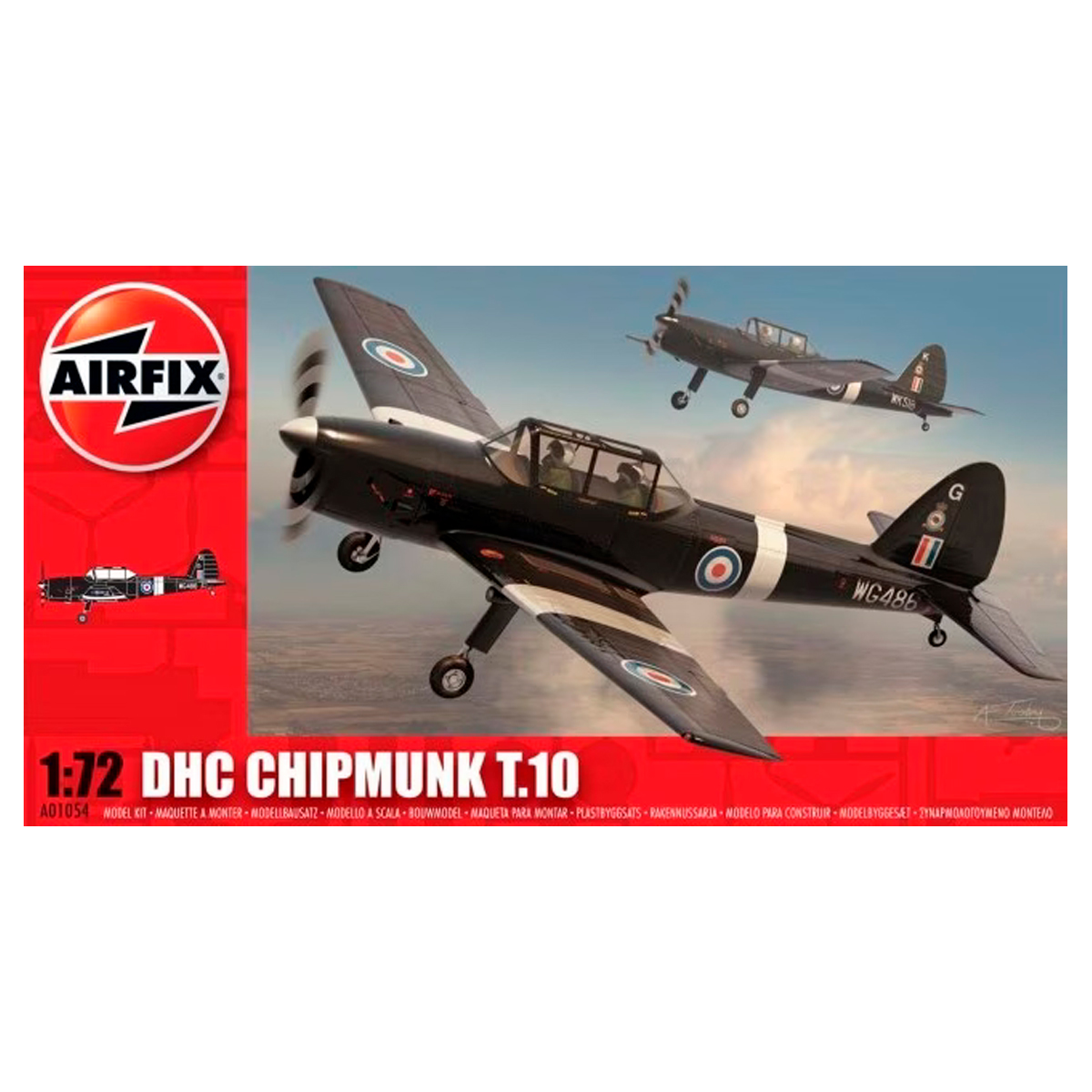 AIRFIX 1/72 DHC Chipmunk T.10