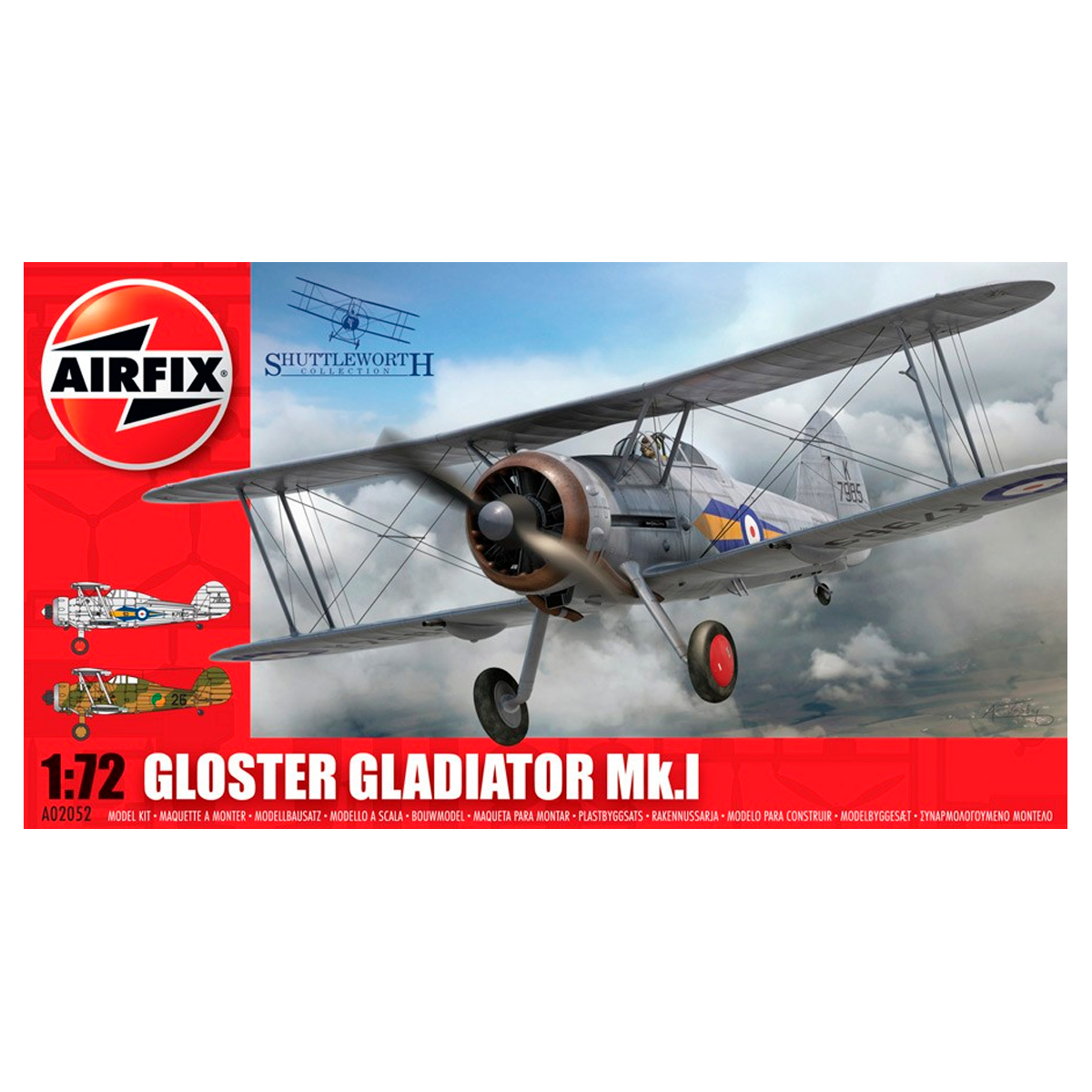 AIRFIX 1/72 Gloster Gladiator Mk.I