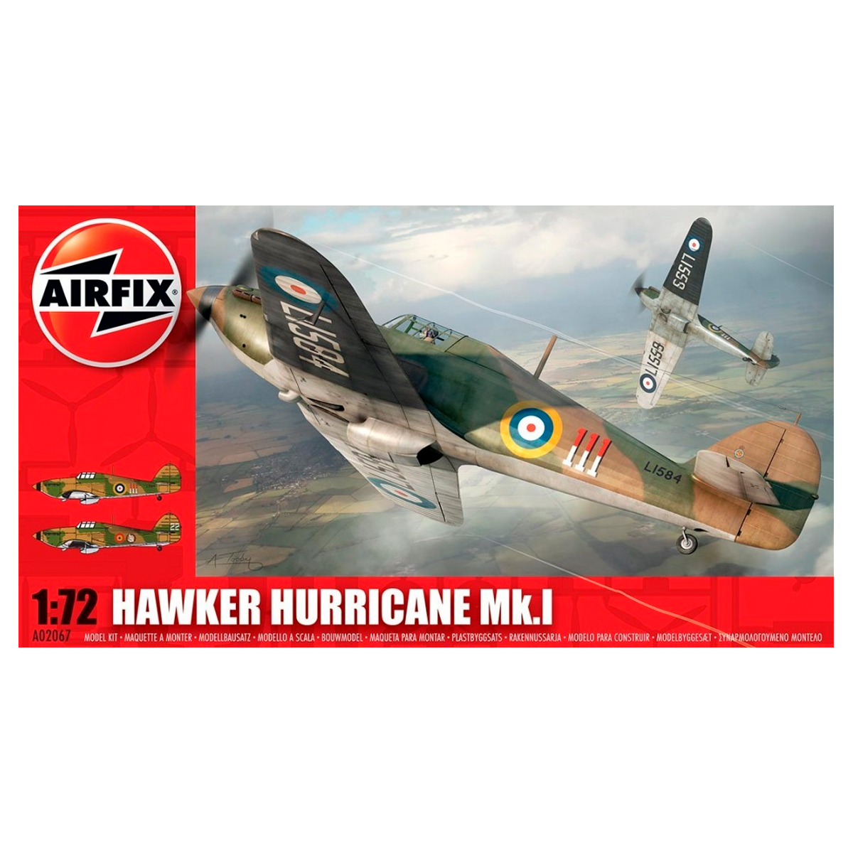 AIRFIX 1/72 Hawker Hurricane Mk.I