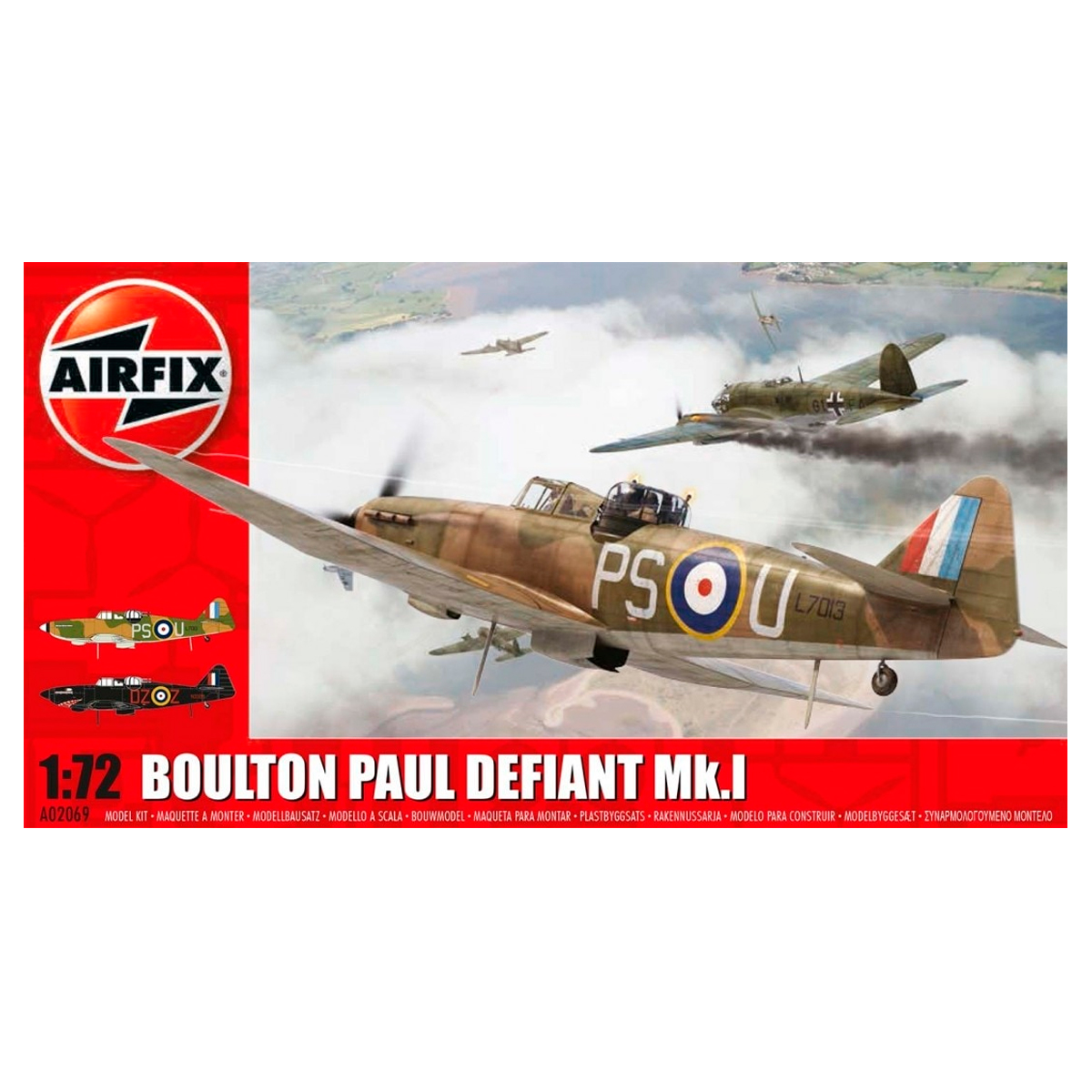 AIRFIX 1/72 Boulton Paul Defiant Mk.I