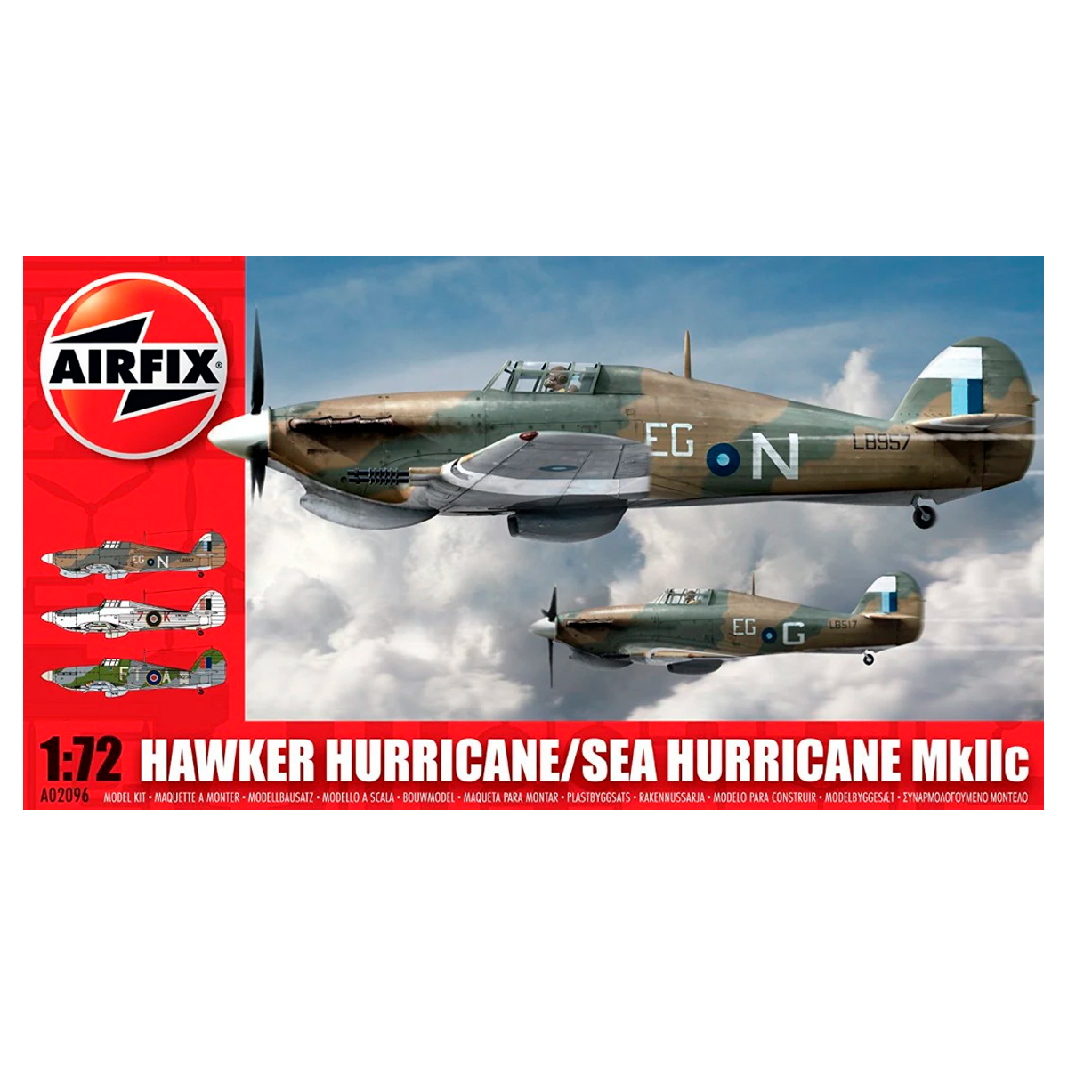 AIRFIX 1/72 Hawker Hurricane/Sea Hurricane MkIIc