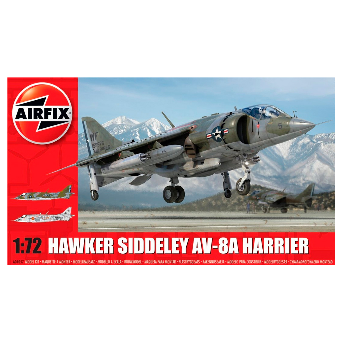 AIRFIX 1/72 Hawker Siddeley AV-8A Harrier