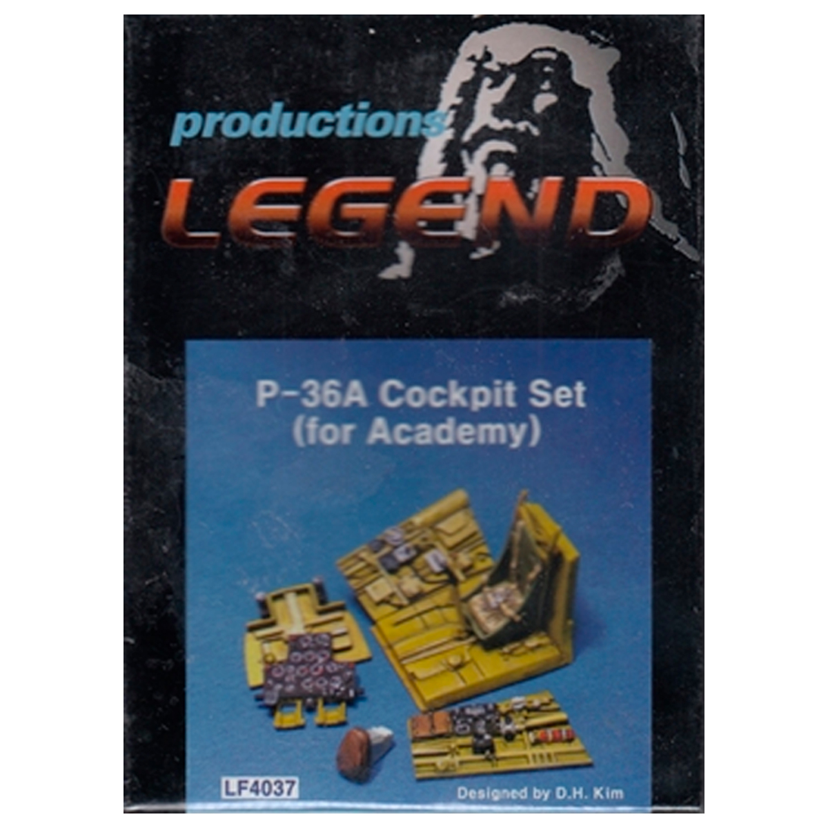 LEGEND 1/48 P-36A Cockpit set for Academy kit