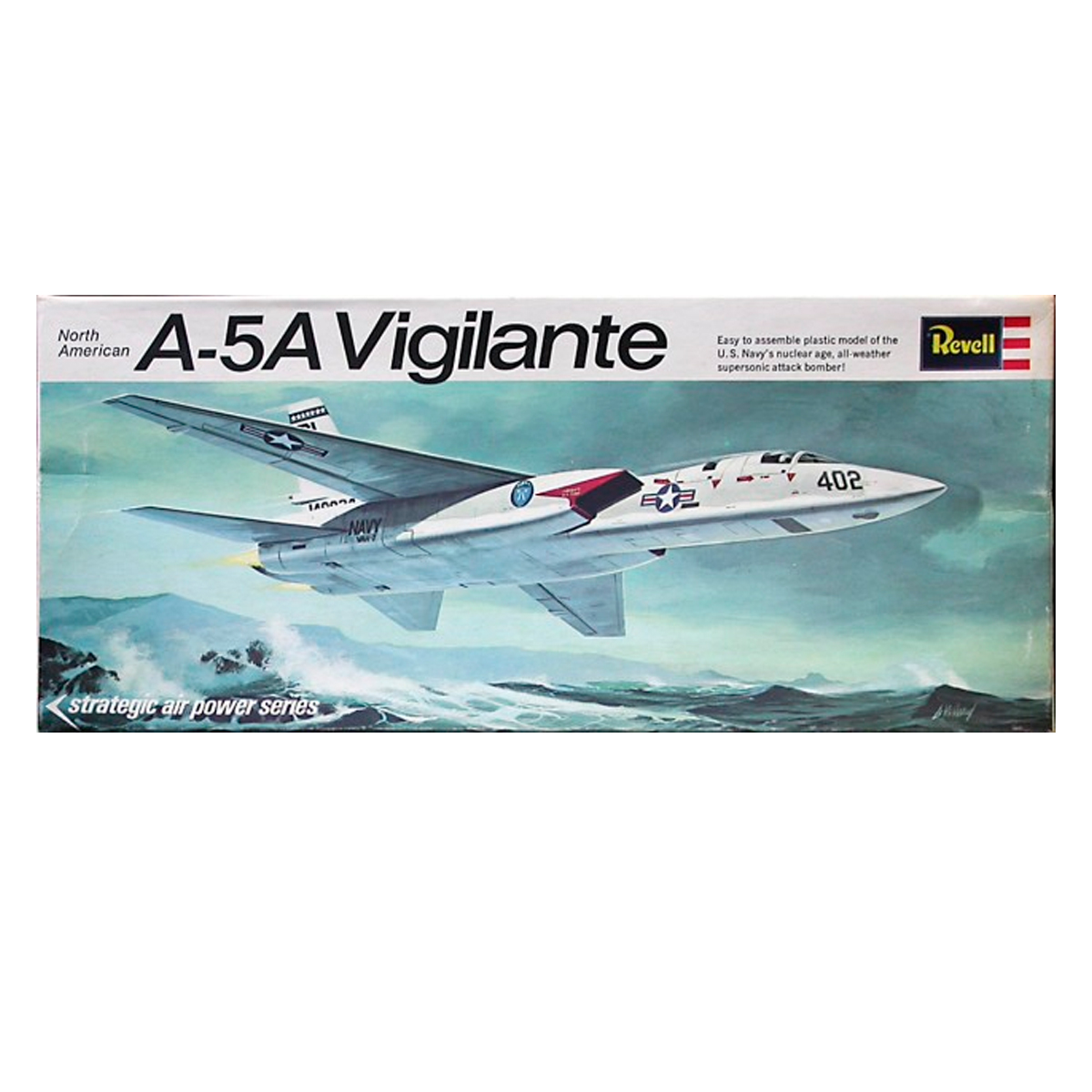 Revell 1/82 North American A-5A Vigilante