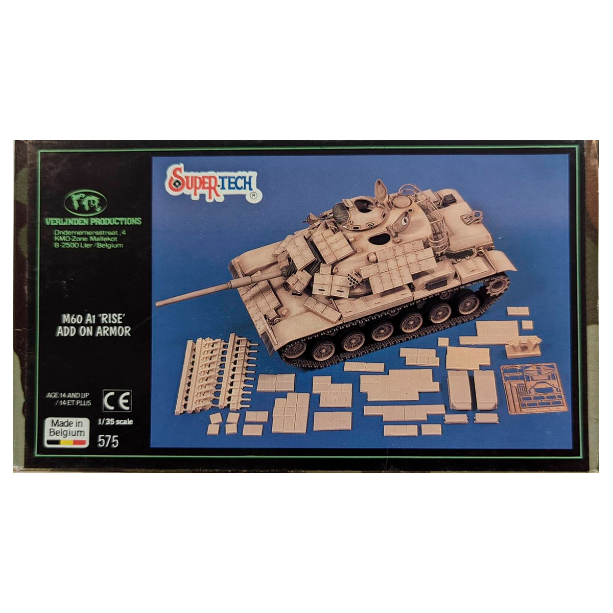 Verlinden 1/35 M60 A1 ‘Rise’ Add On Armor