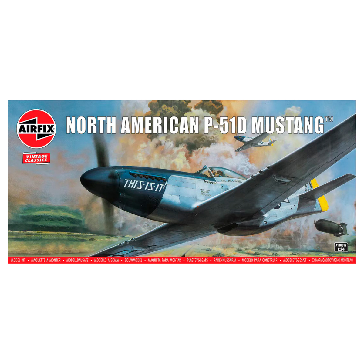 North American P-51D Mustang 1/24