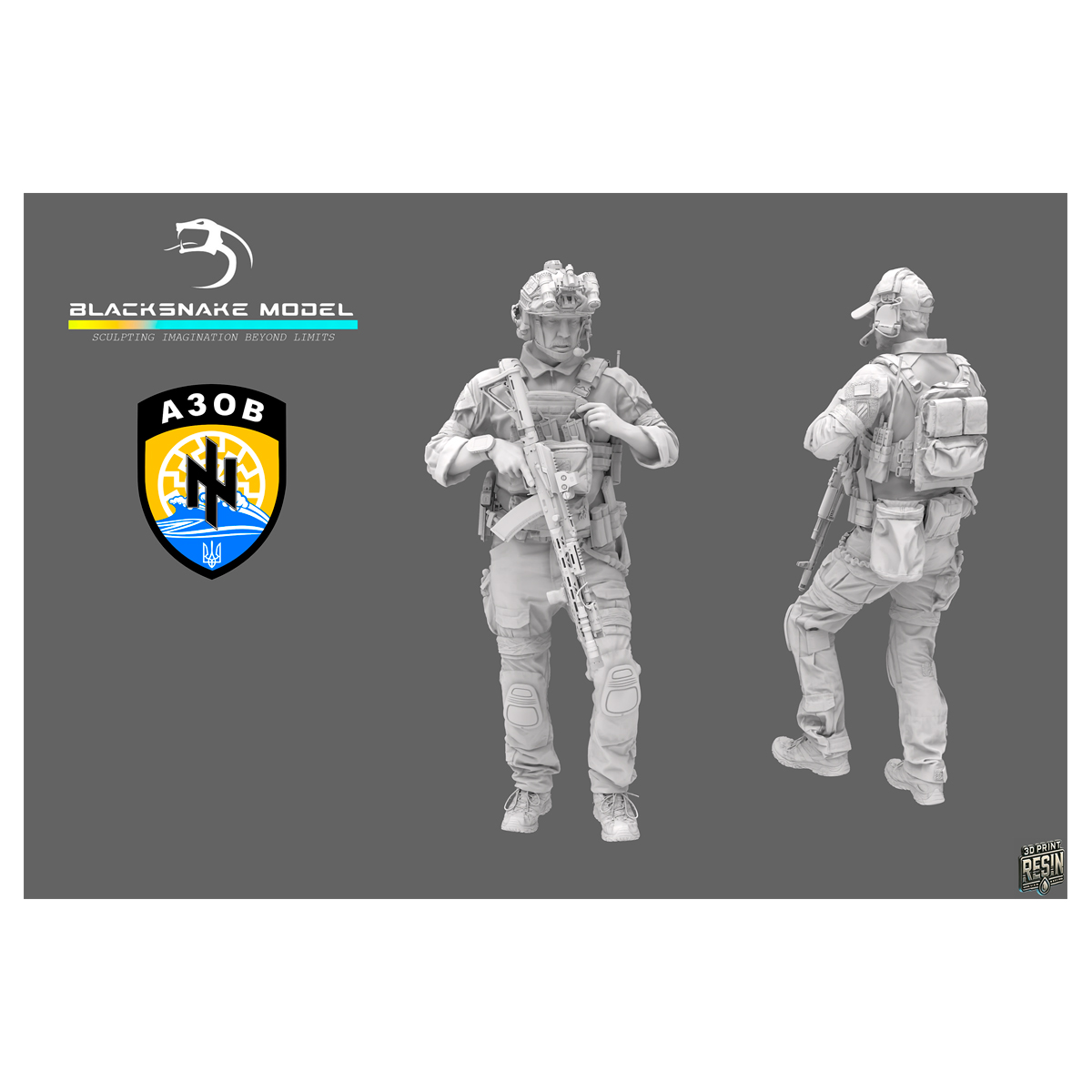 Ukrainian Special Force Soldier (03) 1/35