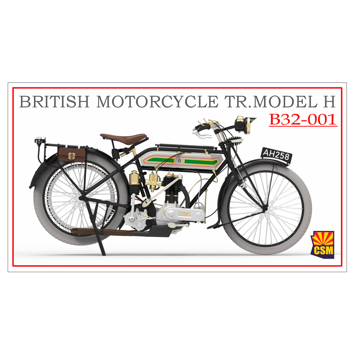 British Motorcycle Tr.Model H 1/32