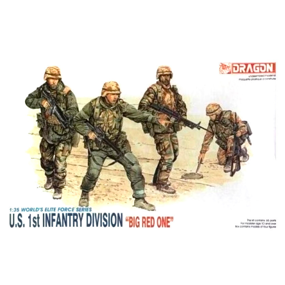 1/35 U.S. 1st Infantry Division “Big Red One” World’s Elite Force Series