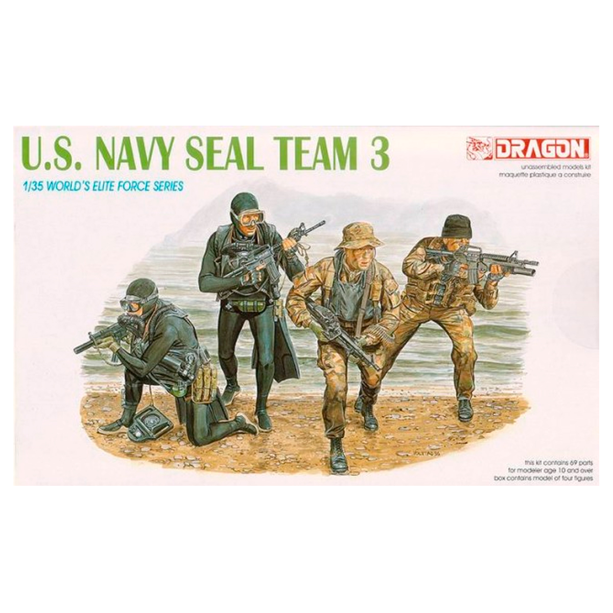 1/35 US Navy Seal Team 3 Elite Force Series