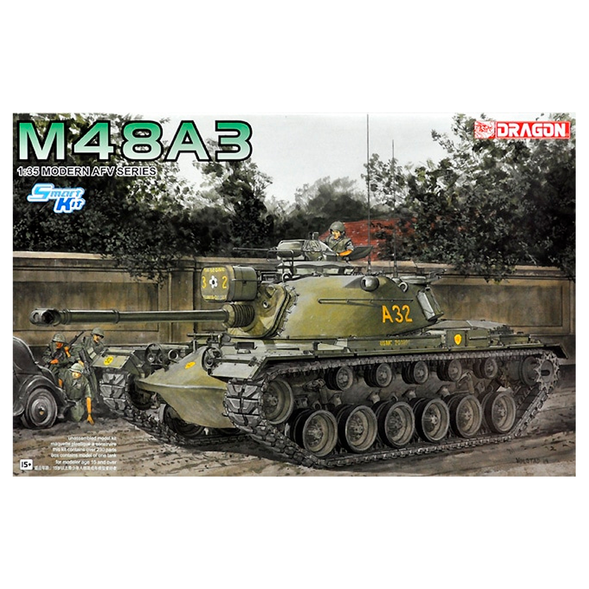 1/35 M48A3 w/U.S. Marine Figures